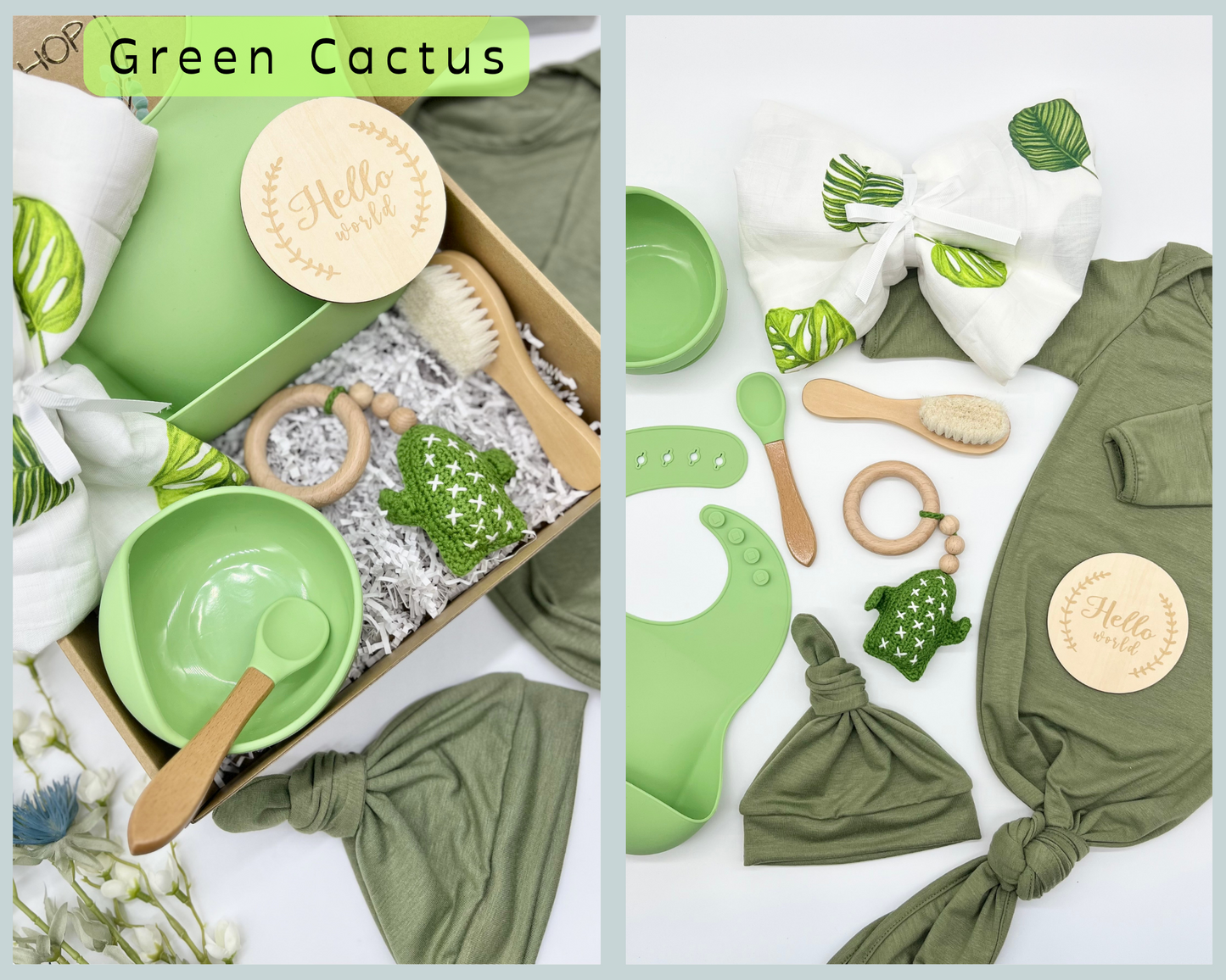 9 Piece Gift Set | Newborn Gift Basket