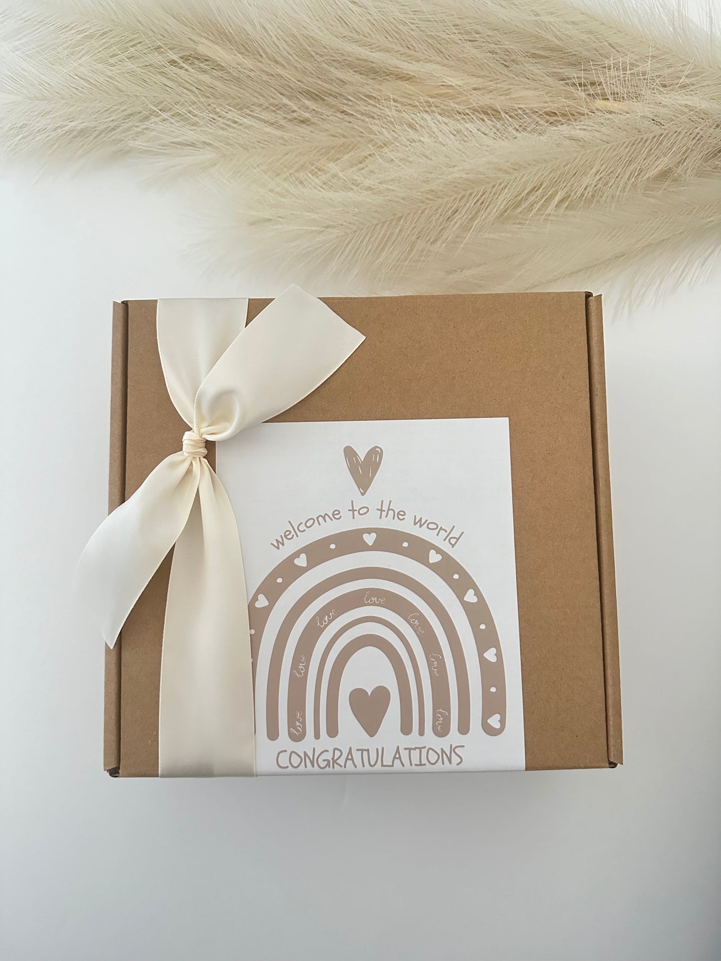 Newborn Gift Set For Boy & Girl | 7pc Baby Shower Bundle