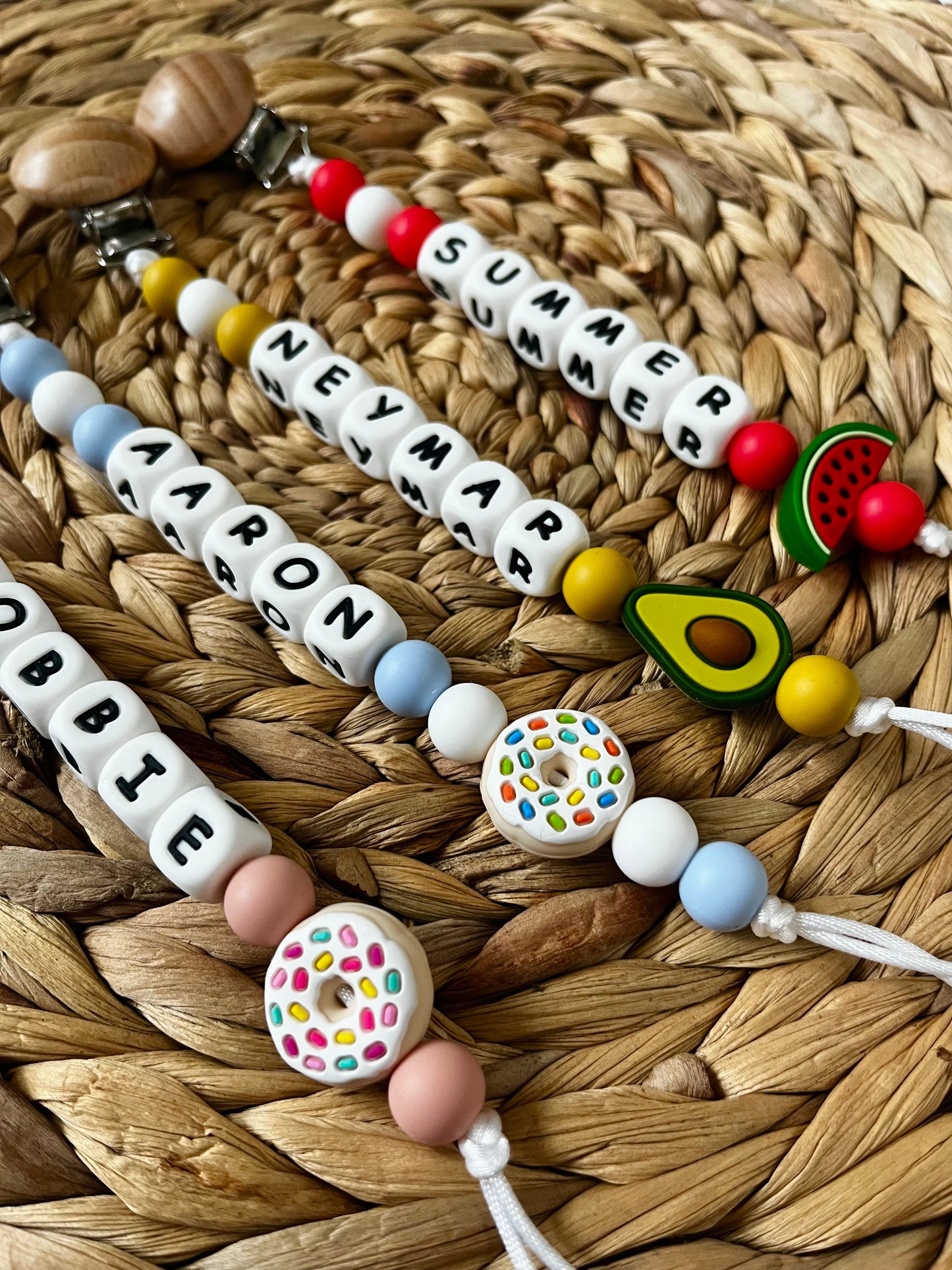 Pacifier Clip Personalized | Custom Binky