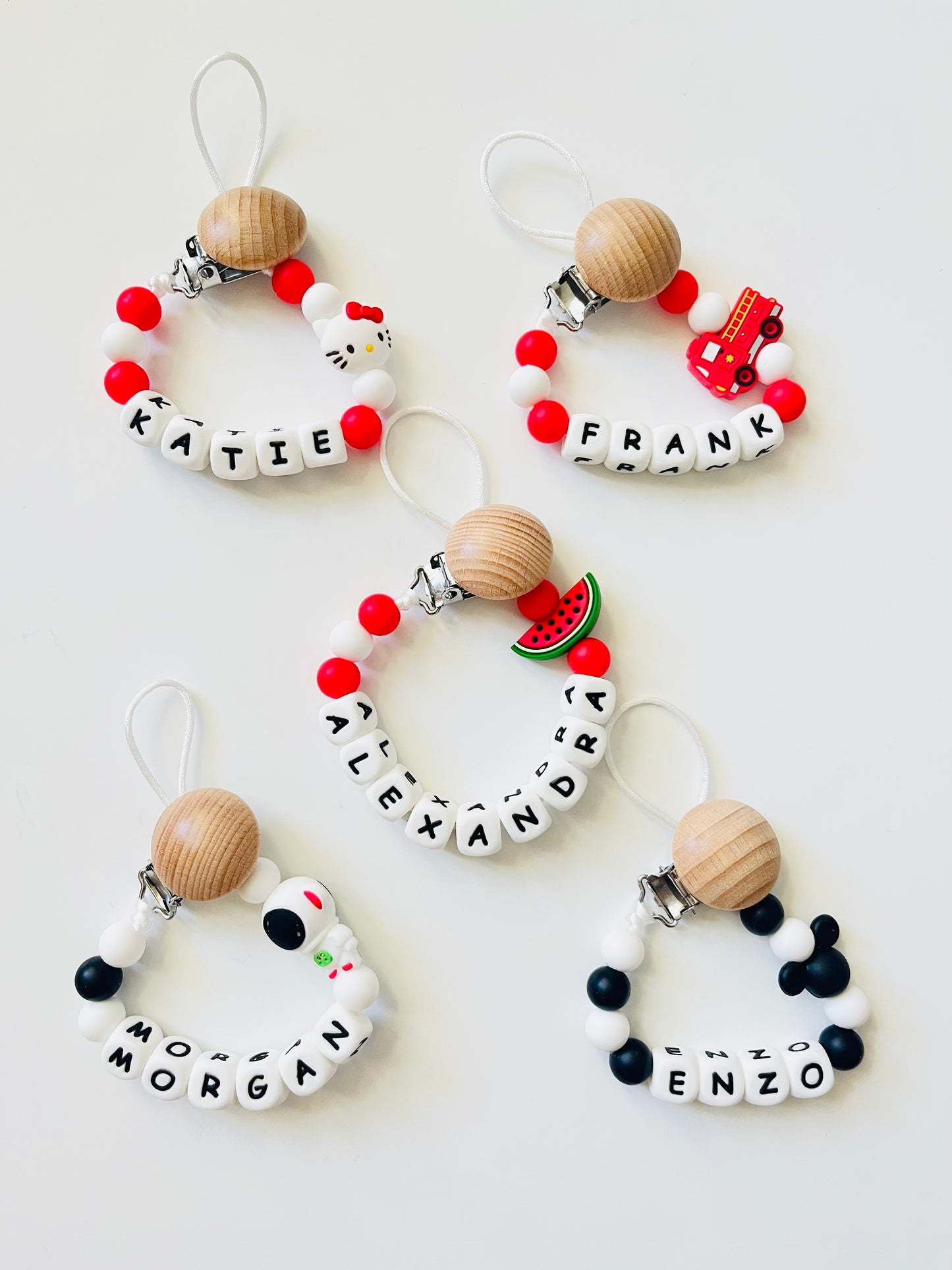 Pacifier Clip Personalized | Custom Binky