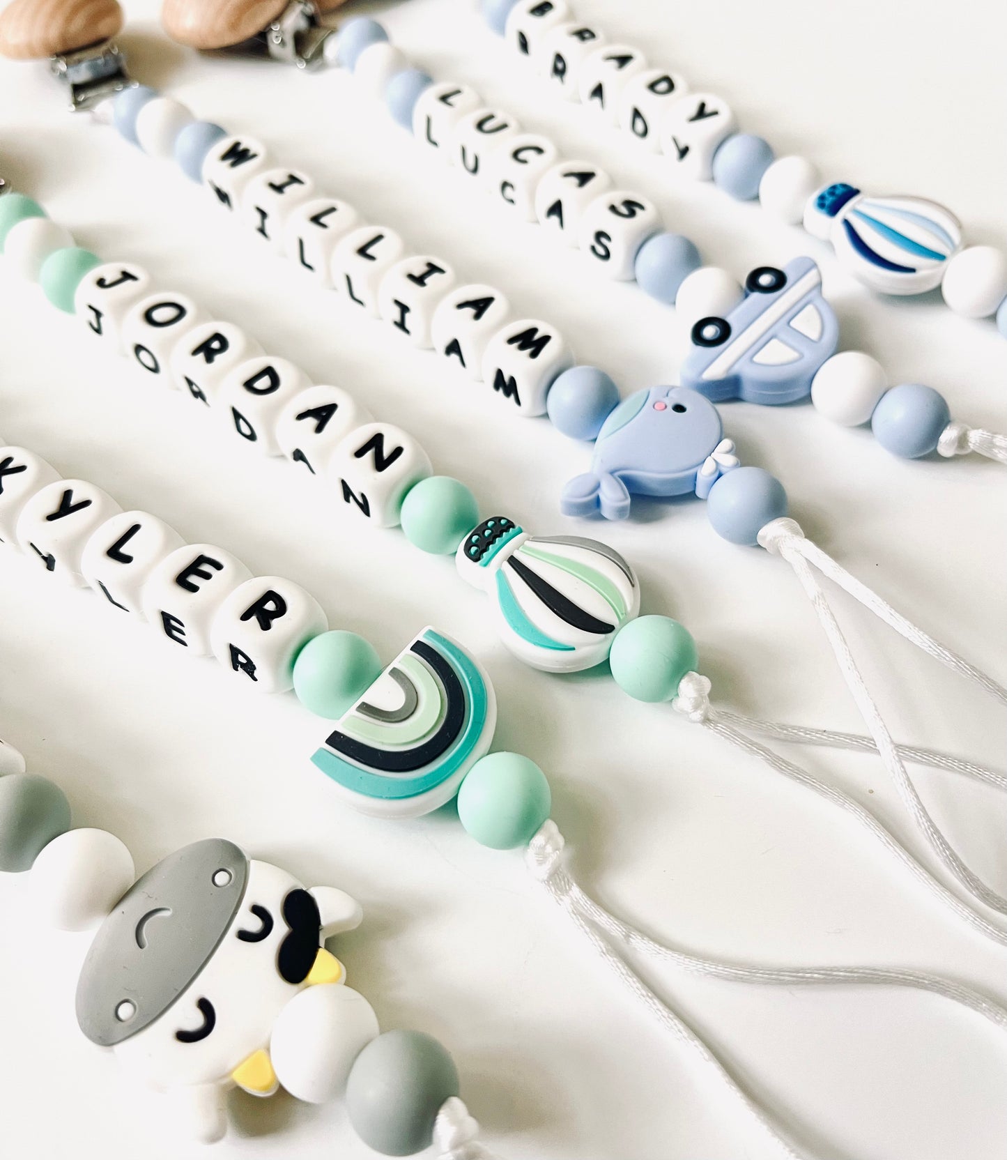 Personalized Pacifier Clip