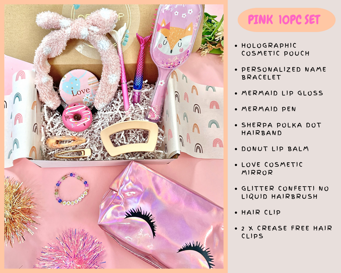 Personalized Gift Box for Girls | Personalized Bracelet