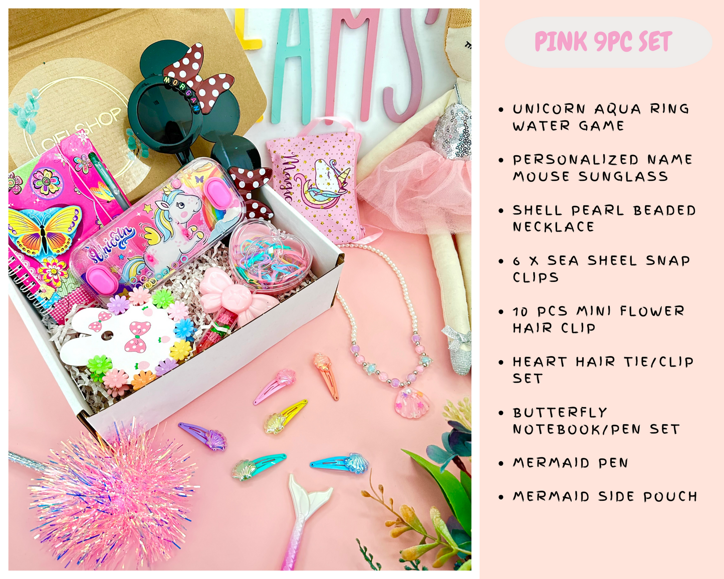 Personalized Gift Box For Little Girls | Birthday Gift Set