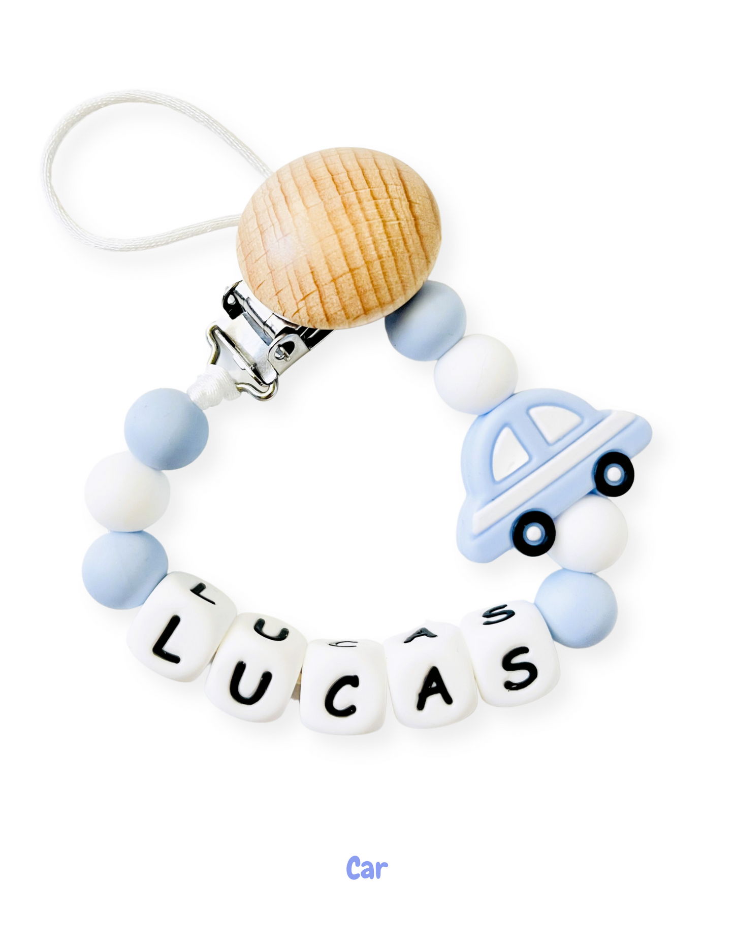 Personalized Pacifier Clip