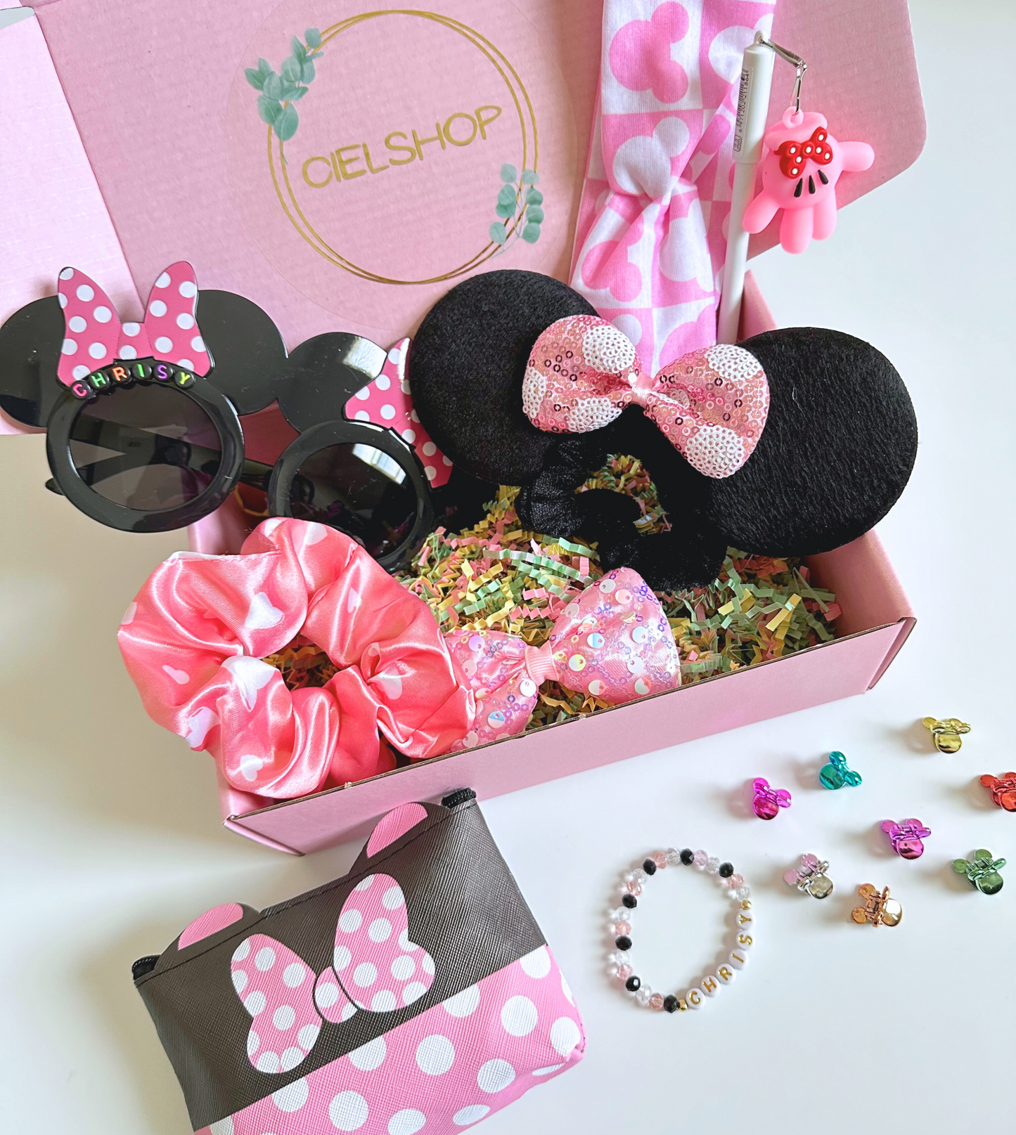 Custom 9pc Gift Set for Kids | Personalized Sunglass & Bracele