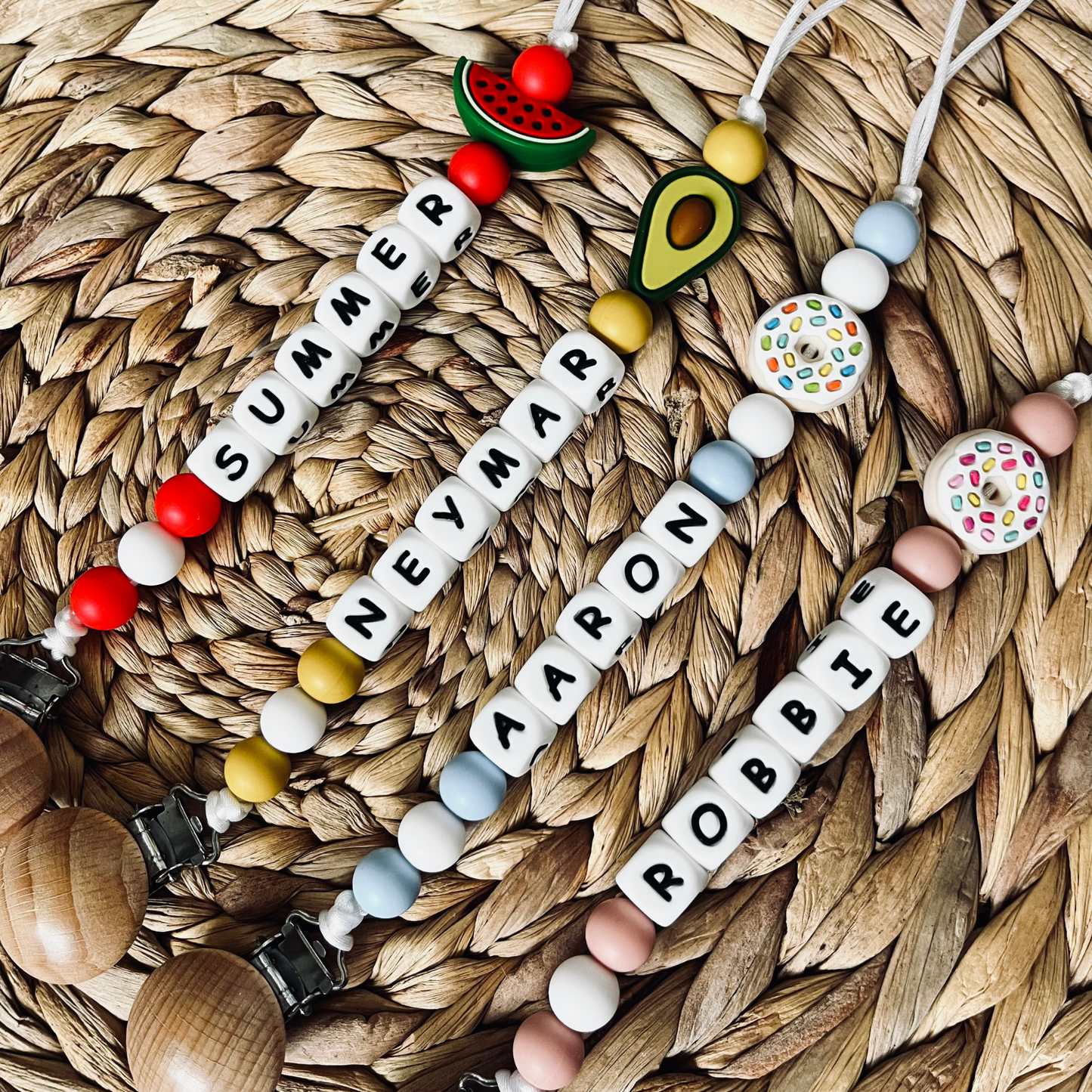 Pacifier Clip Personalized | Custom Binky