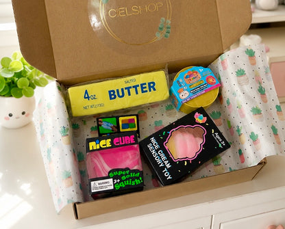 Mystery Squishy Box | Random Cute Fidget Surprise For Stress Relief And Play |  Collectible Sensory Toy Ages 3+ (Copy)