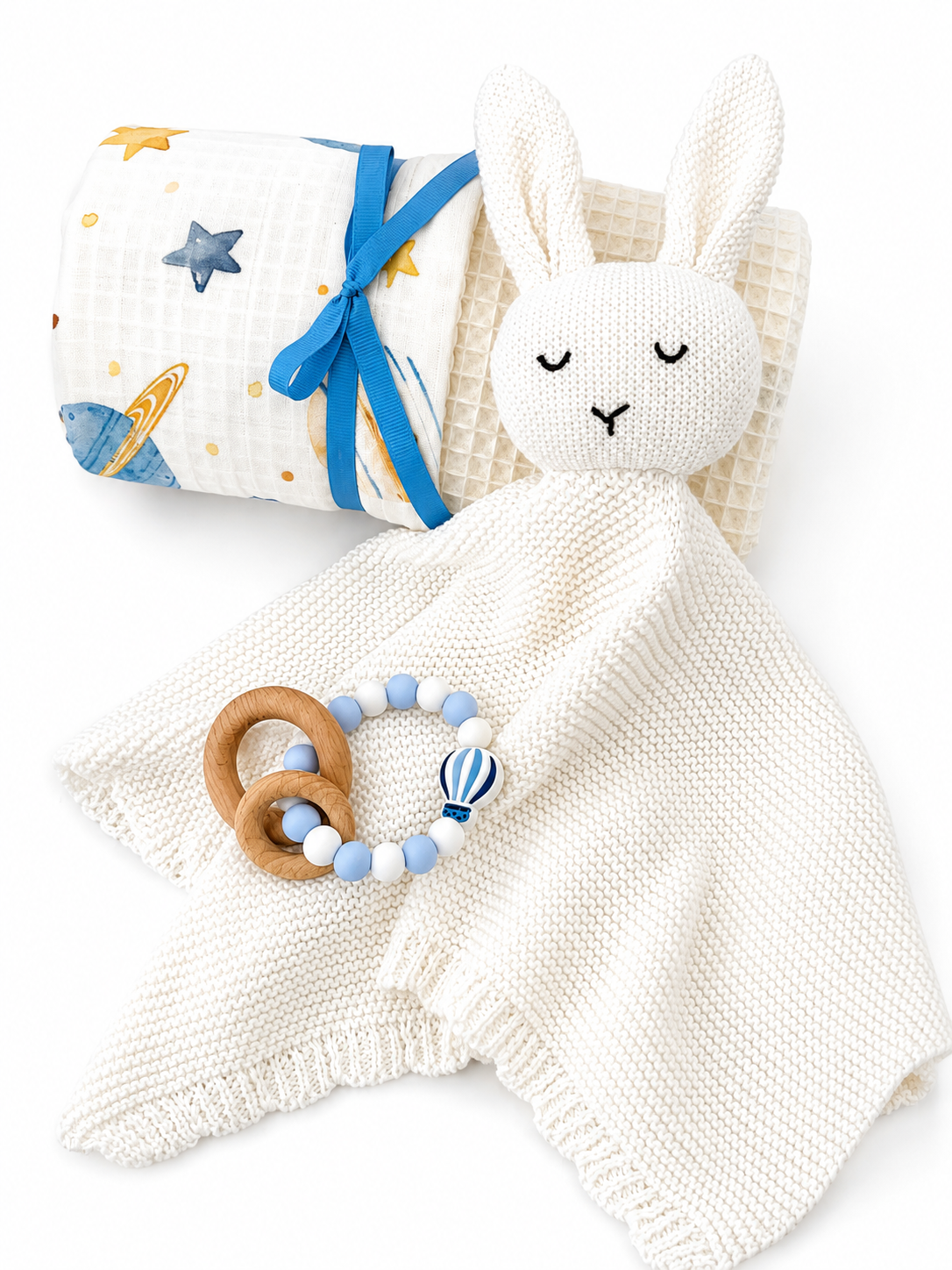 New Baby Gift Set | Newborn Gift Box (Beige)