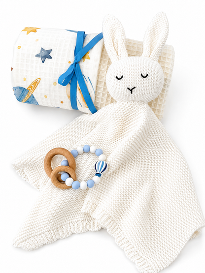 New Baby Gift Set | Newborn Gift Box (Beige)