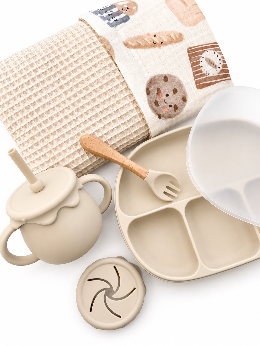 New Baby Gift Set | Newborn Gift Box (Beige)