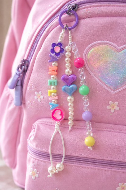 Handmade Backpack Name Charm | Back to School