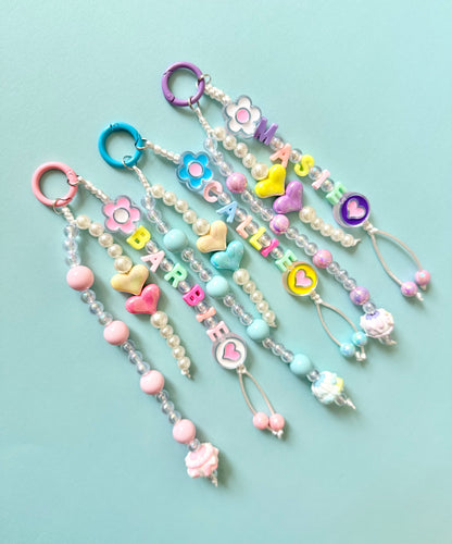 Handmade Backpack Name Charm | Back to School