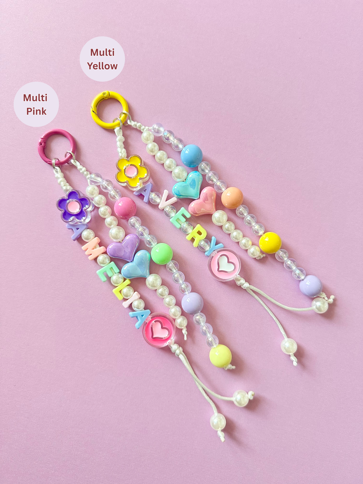 Handmade Backpack Name Charm | Back to School