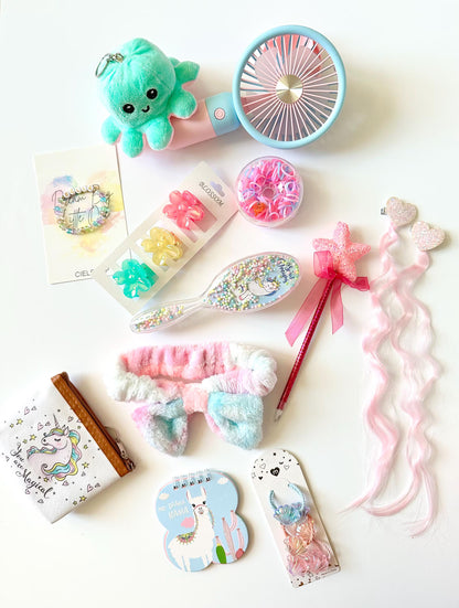Personalized Gift Box For Little Girls | Birthday Gift Set | Personalized Bracelet